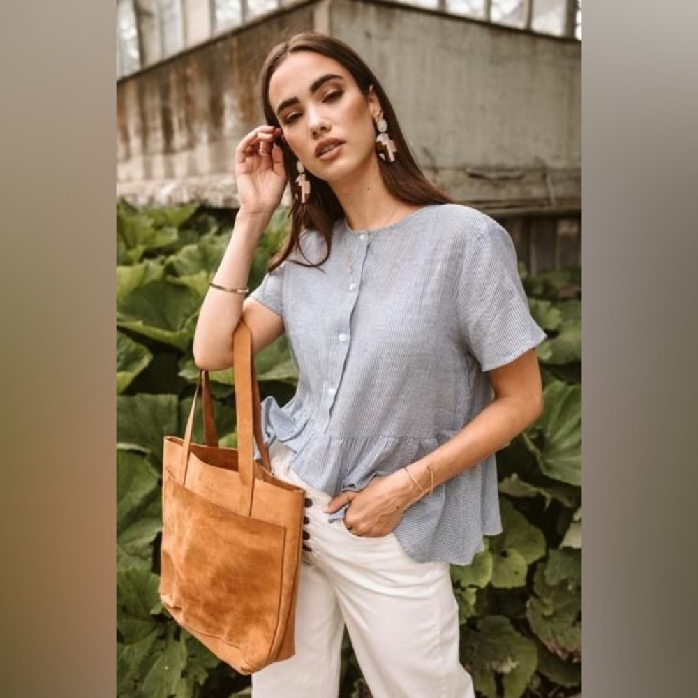Daphne Peplum Top